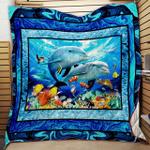 beautiful dolphin quilt d2422283