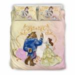 beauty and the beast disney bedding set 2 duvet cover and pillowcase set d2239968