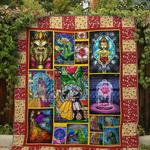 beauty the beast fabric quilt d2484284