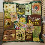 bee bees are our friends quilt blanket dhc04011101dd d2479814