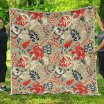 beige bohemian floral cl17100039mdq quilt blanket d2483260