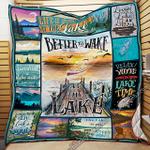 better to wake at the lake quilt blanket d2448955