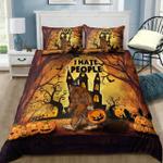 bigfoot halloween i hate people bedding set bedroom decor d2134658