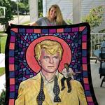 bl david bowie saint quilt blanket d2450024
