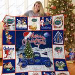 bl fg christmas truck quilt blanket d2419197