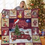 bl fss christmas truck quilt blanket d2419183