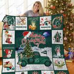 bl mss christmas truck quilt blanket d2480291