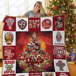 bl sf49ers christmas tree quilt blanket d2479031