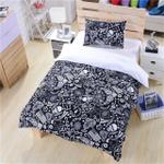 black and white skull bedding set d2246815