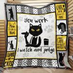 black cat hur quilt oa d2487757