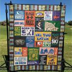 black diamonds are a girl s best friend cg270506 quilt blanket d2477868