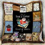 book and coffee clt170707 quilt blanket d2479997