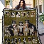border collie quilt blanket ch chdog6001 d2451586