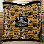 boston bruins quilt blanket d2451343