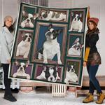 boston terrier awesome boston terrier1112 quilt blanket christmas christmas gifts merry christmas 0