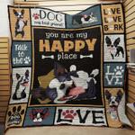 boston terrier dog quilt tt61 0808 quilt d2420063