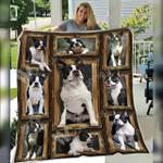 boston terrier dog sherpa e quilt derqfj d2487946