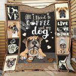 boxer dog cl14100036mdq quilt blanket d2481677