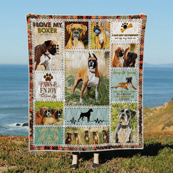 Boxer Hot Girl Summer Quilt Blanket Dhc020120268Td