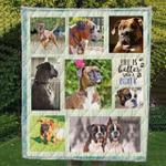 boxer three time a lady quilt blanket dhc31121618td d2447067