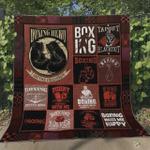 boxing makes me happy quilt blanket great customized blanket gifts for birthday christmas d2454079