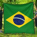 brazil flag premium quilt a6 quilt d2420509