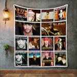 bret michaels album covers quilt blanket d2449422