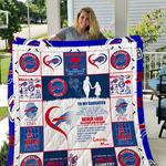 buffalo bills to my daughter love mom quilt d2423030