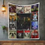 bulldog album covers quilt blanket d2449197