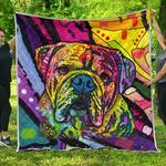 bulldog premium quilt dean russo art d2484049