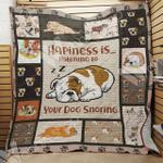 bulldog quilt blanket d2452825