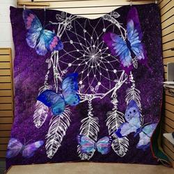 Butterfly Dreamcatcher Quilt Blanket C9B0504145NH
