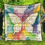 butterfly music sheet premium quilt m162 quilt d2420944