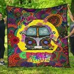 butterfly peace and love premium quilt m152 sleeping blanket quilt d2418171