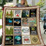 camping art like quilt blanket d2448977
