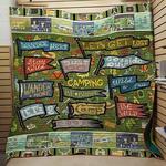 camping stay wild just go outside lets get lost quilt blanket great customized blanket gifts for 0