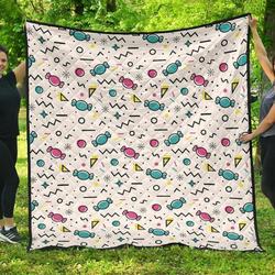 Candy Design Pattern DHCDHC DT1910 Quilt Blanket