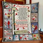 cardinal i never left you every step of the way quilt blanket d2448455