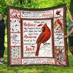 cardinals appear blanket th0807 quilt d2413504