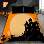 cartoon pattern ghost castle pumpkin 3d bedding set bedroom decor d2192176