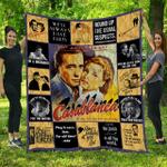 casablanca poster quilt blanket ver 3 d2449428