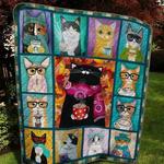 cat and multi coffee quilt blanket quilt d2416438