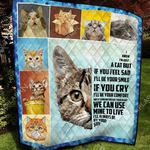 cat be your smile quilt blanket dhc020120842td d2477712