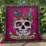 cat day of the death bt030601 quilt blanket d2445544