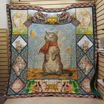 cat enjoy the wind quilt blanket quilt d2416273