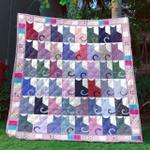 cat friends quilt blanket vq06 quilt d2414786