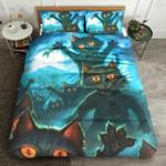 cat halloween bedding set all over prints d2118250