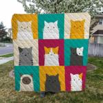 cat hvt090801 quilt blanket sleepy d2412063