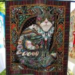 cat jewelry quilt blanket quilt d2416099