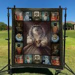cat lady dhcld0909 quilt blanket d2412682